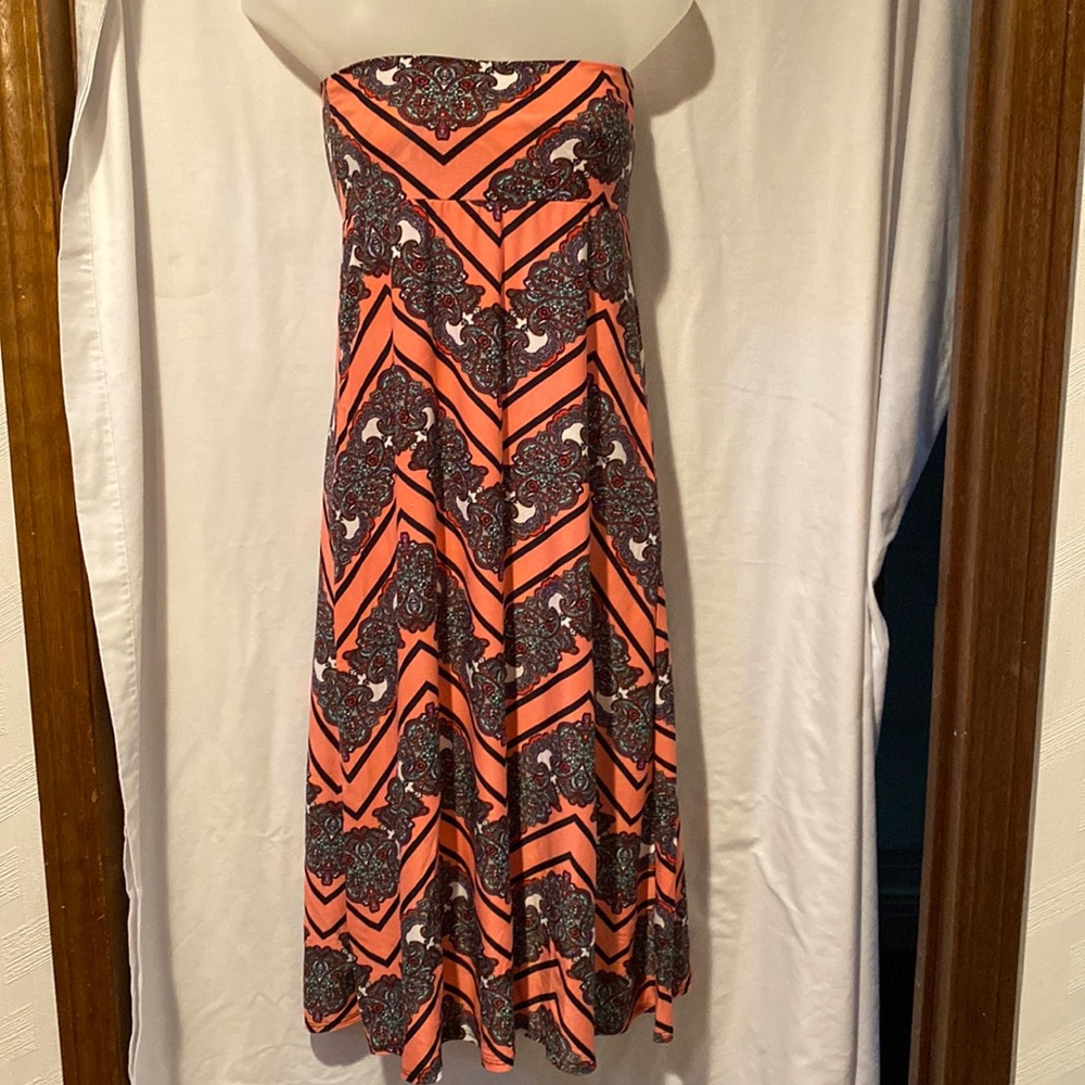 Strapless sundress/ long skirt